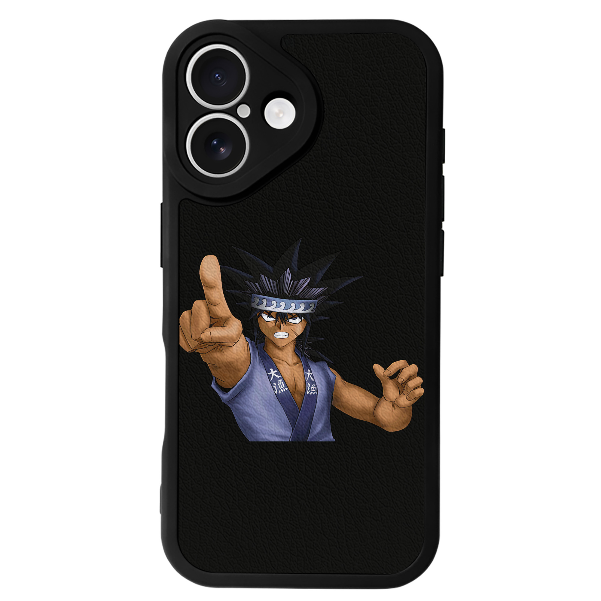 遊☆戯☆王 Yu-Gi-Oh! 【iPhone 16シリーズ対応】シリコンスマホケース（レザー調） 材質：シリコン